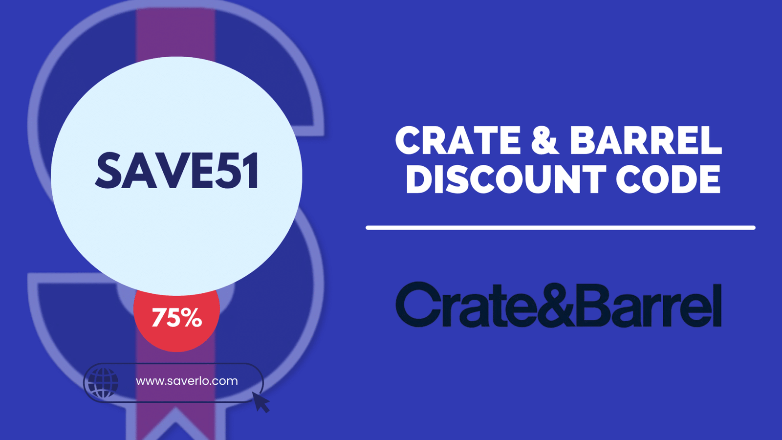 Crate & Barrel coupon code